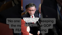 Thumbnail for 'No one thinks we're keeping the majority': House GOP FEAR they're losing | MS NOW