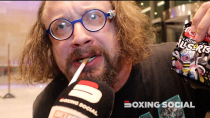 Thumbnail for "YOU DAFT B******!" SAM HYDE GOES MENTAL AND GETS REMOVED FROM HOTEL AFTER BEING GIVEN BRIT SWEETS | Boxing Social