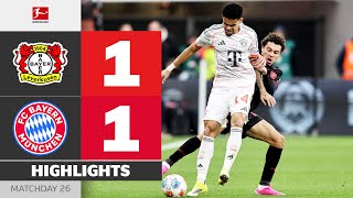 Thumbnail for PURE DRAMA: TWO RED CARDS FOR BAYERN! | BAYER 04 LEVERKUSEN - FC BAYERN | Highlights | Bundesliga