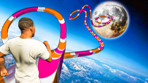 Thumbnail for I found a water slide that goes to space | GrayStillPlays