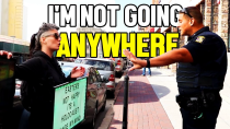 Thumbnail for Fearless Protestor Forces Cops To BACK DOWN | Audit the Audit