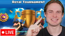 Thumbnail for LAST DAY DOUBLE EVO GLOBAL TOURNEY! | JuicyJ Clash Royale