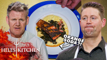 Thumbnail for Truffle Boy Covers His Signature Dish in Truffle & Who Loves Orange Soda?! | Hell's Kitchen | Hell's Kitchen