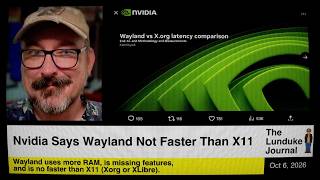 Thumbnail for Nvidia Says Wayland Not Faster Than X11 | The Lunduke Journal
