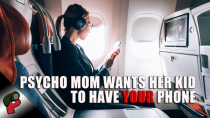 Thumbnail for Psycho Mom Wants Her Kid to Have Your Phone | Grunt Speak Highlights