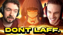 Thumbnail for Try Not To Laugh VS Jacksepticeye! | PewDiePie