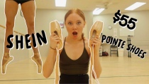 Thumbnail for i bought $55 pointe shoes from SHEIN | dancingwithmackenzie