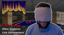 Thumbnail for Doom - E1M1: Hangar - BLINDFOLDED Ultra-Violence