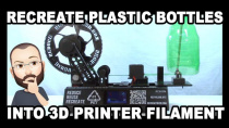 Thumbnail for Create Amazing DIY Recycled 3D Filament from PET#1 Plastic Bottles with The Recreator 3D Pultruder | JRT3D