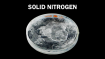 Thumbnail for Freezing liquid nitrogen solid | NileRed Shorts
