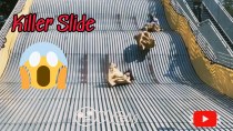 Thumbnail for Giant Slide at Belle Isle Park😱 #subscribe #detroit #belleisle #giantslide | Andre Doing It