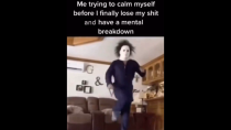 Thumbnail for Me trying to calm myself before I have a mental breakdown | FunnyMemeSpot