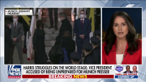Thumbnail for Tulsi Gabbard: Embarrassing Kamala Harris is US voice on global stage