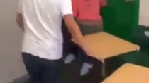 Thumbnail for White student beats up niggroid bully