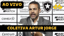 Thumbnail for COLETIVA ARTUR JORGE AO VIVO - BOTAFOGO X CRICIÚMA DIRETO DO MARACANÃ - BRASILEIRÃO 2024 | Litoral News