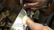Thumbnail for A Handforged sterling silver flatware spoon been made | David Baggaley Silversmiths