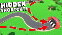 Thumbnail for I Put MULTIPLE HIDDEN Shortcut Routes In My Track! | Dapper
