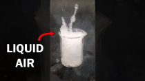 Thumbnail for Making liquid air | NileRed Shorts