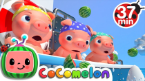 Thumbnail for Three Little Pigs (Pirate Version) + More Nursery Rhymes - CoComelon