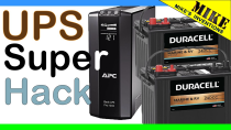 Thumbnail for SUPER UPS Battery Hack- Mikes Inventions | Mikes Inventions