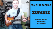 Thumbnail for The Cranberries - Zombie guitar lesson