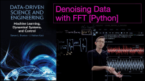 Thumbnail for Denoising Data with FFT [Python] | Steve Brunton