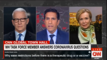 Thumbnail for Freudian slip by Dr. Birx during CNN interview - Gates behind contact tracing push
