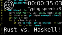 Thumbnail for Quick Sort in Rust vs Haskell | Virbox