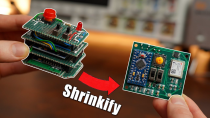 Thumbnail for This credit card sized PCB can SAVE YOUR LIFE! (Shrinkify your projects with a 4 Layer PCB) | GreatScott!