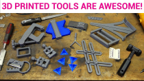 Thumbnail for 12 3D printed tools you need for your workshop | Teaching Tech