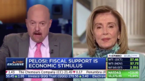Thumbnail for CNBC host calls Pigloser 'Crazy Nancy' to her face