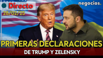 Thumbnail for DIRECTO: PRIMERAS DECLARACIONES DE TRUMP Y ZELENSKY: EL MOMENTO CLAVE PARA UCRANIA | Negocios TV