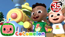 Thumbnail for Play Outside At The Train Park Song + More Nursery Rhymes & Kids Songs - CoComelon