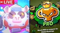 Thumbnail for 🔴LIVE - Road To 1ST EVER PRO RANK - HANK HC! | SpenLC - Brawl Stars