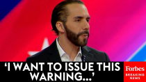 Thumbnail for JUST IN: El Salvador President Nayib Bukele Warns Of 'Dark Forces' In Anti-Crime Speech At CPAC | Forbes Breaking News
