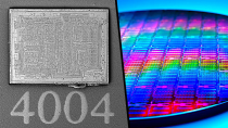 Thumbnail for We cut through the First Intel CPU with an Ion Beam to see how a Transistor looked like 1971 | der8auer EN