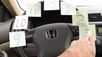 Thumbnail for How To Hold Steering Wheel  Clock 9 & 3 Instead of 10 & 2 | Genius Asian