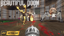 Thumbnail for Beautiful Doom Ultra HD [Anidoom Upscale, Rain, Parallax] - E1M1 | 4K/60 | IIRaZZoRII