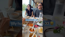 Thumbnail for When the food is giving😝❤️the vibes🥳 #foodie #vibes #family #fun | lindayuqian