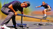 Thumbnail for 20MPH MOVING SKATE RAIL | Braille Skateboarding