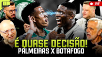 Thumbnail for OPINIÃO PLACAR: É DECISÃO! PALMEIRAS X BOTAFOGO EM CLIMA DE FINAL! | Placar TV