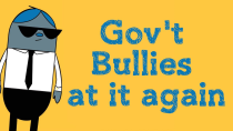 Thumbnail for Gov't Bully to Citizen Activists:  Lie or Face Crippling Fines