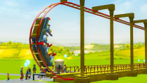 Thumbnail for I Built a Roller Coaster That Goes 350,000 MPH - RollerCoaster Tycoon 3 | GrayStillPlays