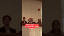 Thumbnail for JD Vance BOOED RUTHLESSLY at Kennedy Center | MeidasTouch