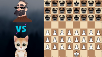 Thumbnail for How many Queens does it take to beat Mittens? | Chess Enjoyer
