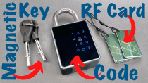Thumbnail for [1532] Hi-Tech Lock w/ Lo-Tech Flaw: Laxre Smart Padlock | LockPickingLawyer