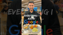 Thumbnail for Everything I Ate At Google’s Newest Office!! 📊🍛 | DCT EATS