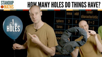Thumbnail for Why does this balloon have -1 holes? | Stand-up Maths