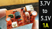 Thumbnail for DIY 3 7V to 5V Boost Converter 1Amps (MC34063AP IC) | Eleco Techoz