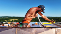 Thumbnail for Making and fitting standing seam copper roofing. | Escape to rural France